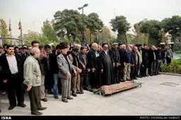 تشییع غریبانه پیکر مجید بهرامی/ تصاویر