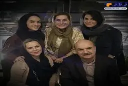 جشن تولد آقای مجری درکنار همسر و دخترانش! /عکس