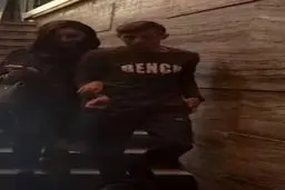 تصویری از شماره 10 پرسپولیس و خانم بازیگر، دست در دست هم