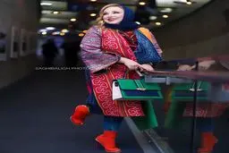 تیپ جنجالی بهنوش بختیاری در جشنواره فجر/ عکس