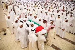 رئیس امارات در مراسم خاکسپاری مادرش شرکت نکرد!/عکس