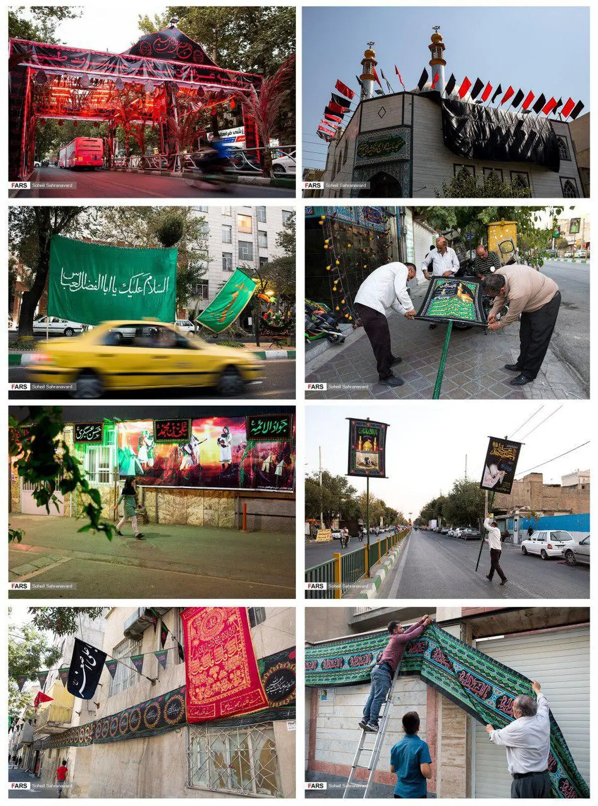 تهران در انتظار ماه محرم/عکس