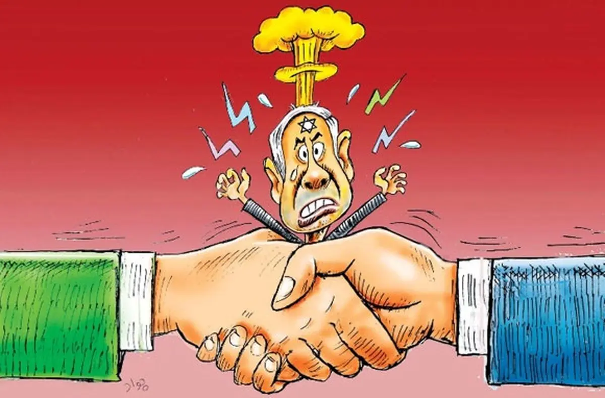 جایگاه نتانیاهو در تفاهم لوزان!/کاریکاتور