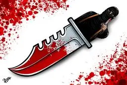 کاریکاتور/ چاقوی داعش!