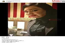 پوشش شقایق دلشاد در ایام محرم/ عکس