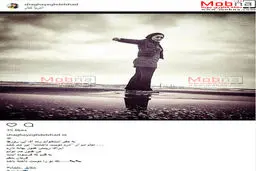 تیپ و ظاهر متفاوت شقایق دلشاد، کنار دریا/ عکس