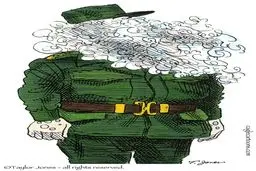 فیدل کاسترو با دود!/کاریکاتور