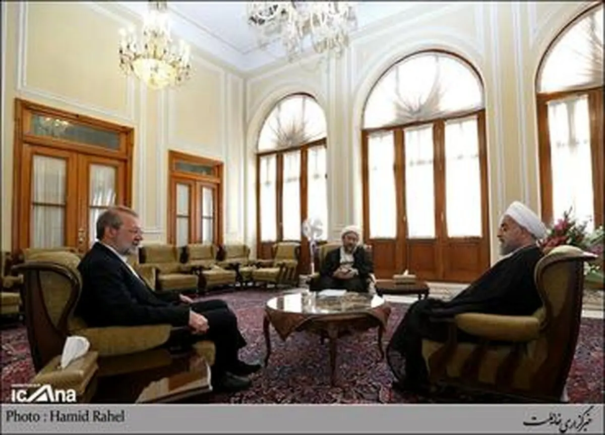 دیدار سران قوا به میزبانی علی لاریجانی/تصاویر