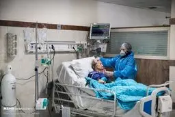 عکس تاثیرگذار یک پرستار بخش ویژه کرونا