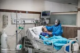عکس تاثیرگذار یک پرستار بخش ویژه کرونا