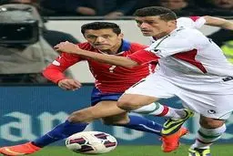 عکس برگزيده روزنامه ديلي ميل از بازي ايران و شيلي