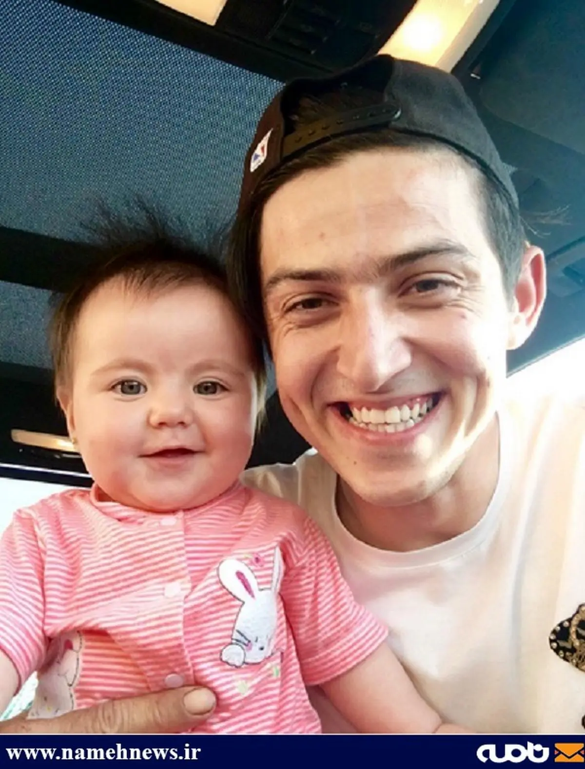 سلفی جالب سردار آزمون/ عکس