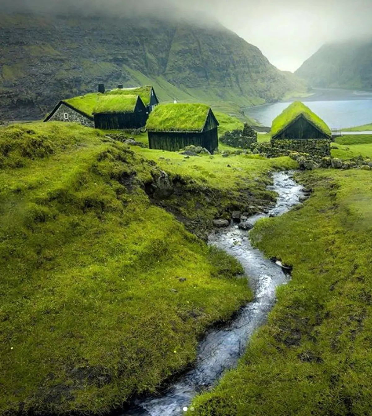 عکس / نمای دیدنی از جزایر فارو