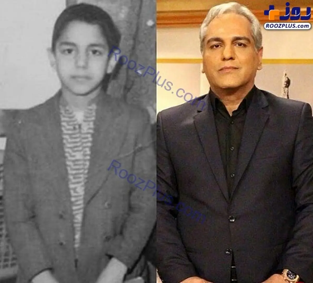 عکس زیرخاکی از کودکی مهران مدیری