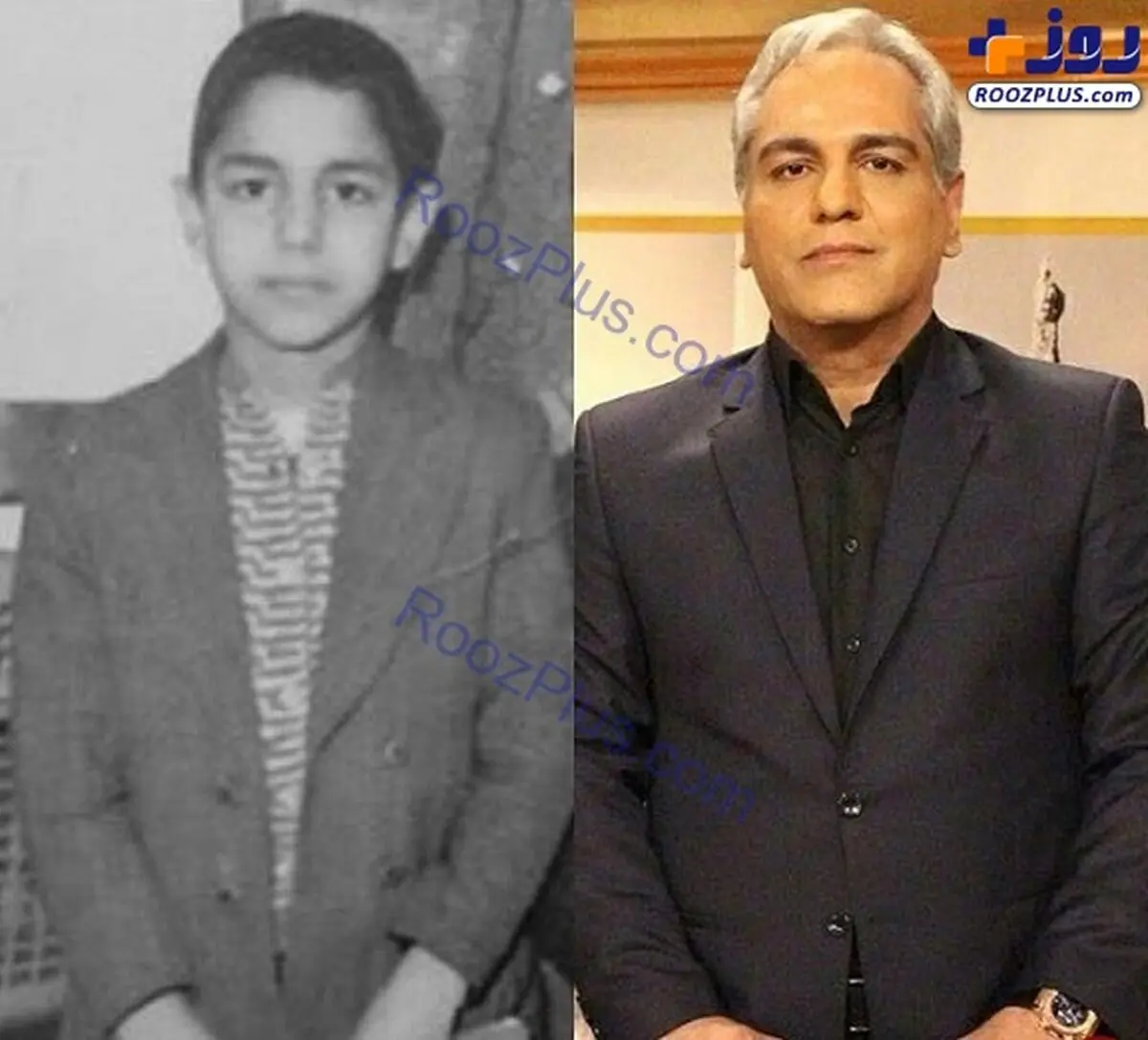عکس زیرخاکی از کودکی مهران مدیری