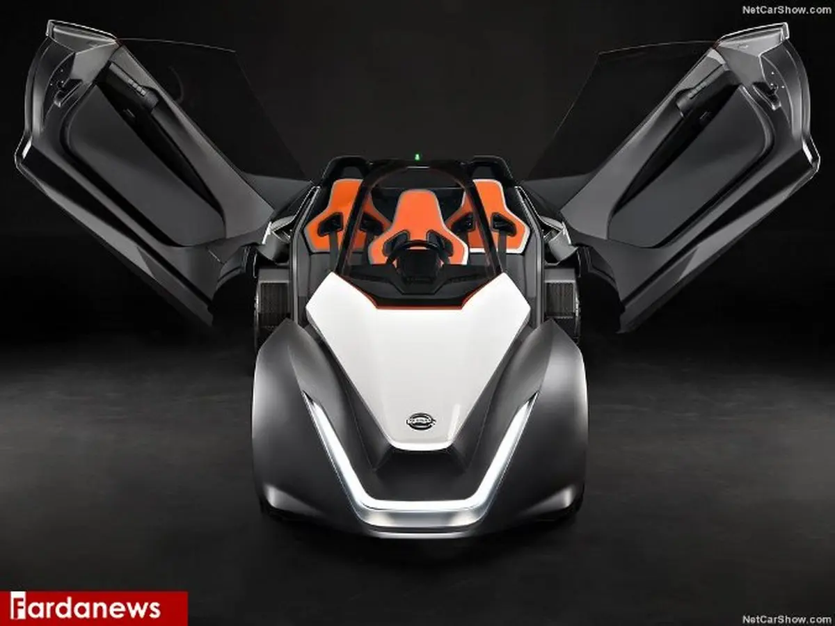 رونمایی از خودروی سه نفره نیسان/عکس