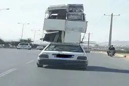 پراید برج بَر/ عکس