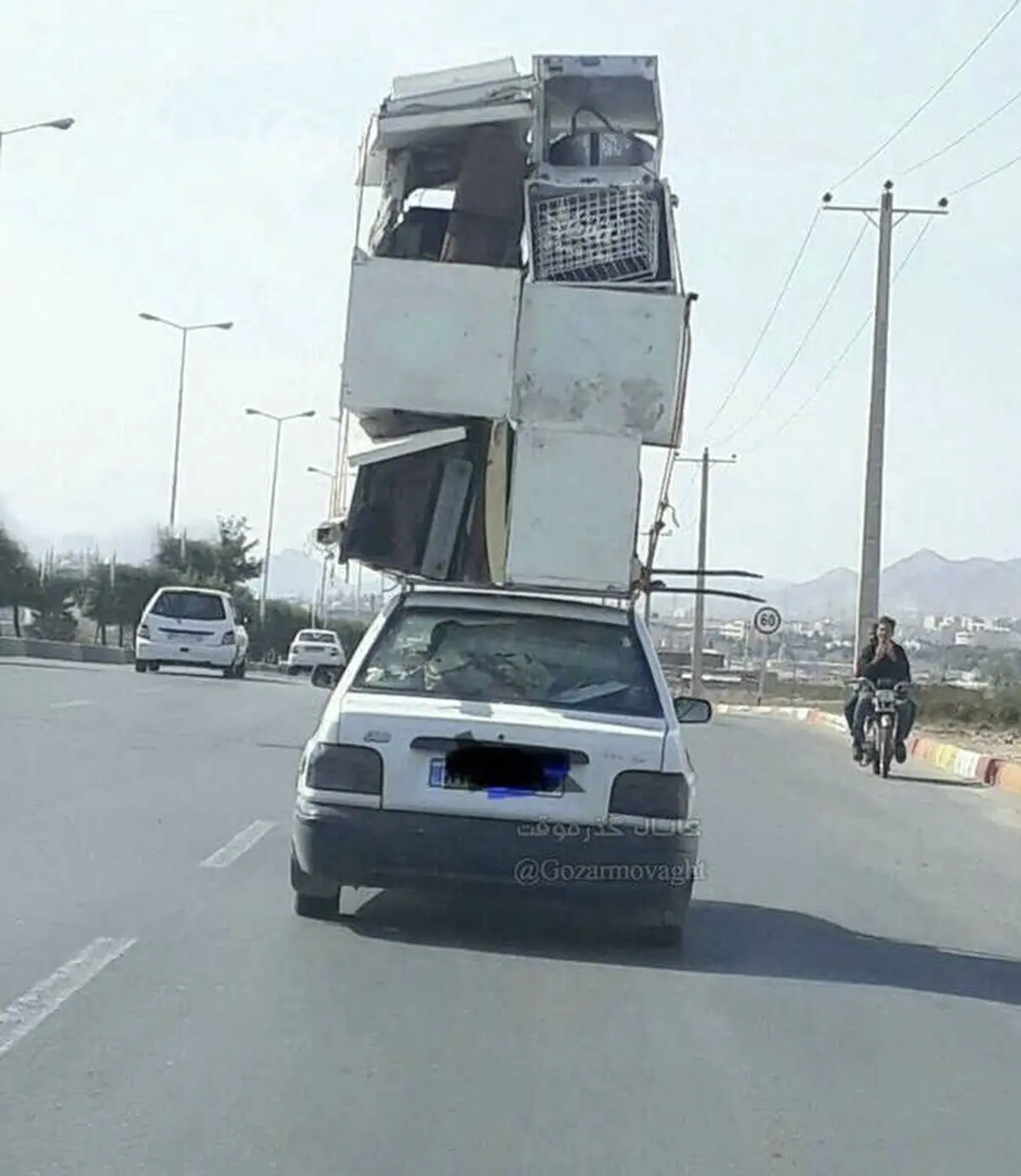 پراید برج بَر/ عکس