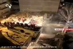 ببینید: انفجار یک خانه در تبریز