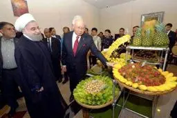 ضیافت شام رئیس جمهور مالزی به افتخار روحانی/عکس