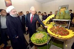 ضیافت شام رئیس جمهور مالزی به افتخار روحانی/عکس