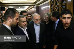 علی اکبر صالحی و حسین فریدون در مراسم ختم داوود رشیدی/عکس