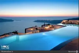 تصاویری از یک هتل لوکس ساحلی در یونان