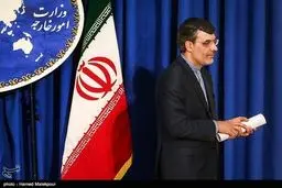 اولین نشست خبری سخنگوی وزارت امور خارجه در سال ۹۵/ تصاویر