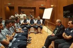 دیدار تاج با ملی پوشان قبل از بازی حساس با آلمان