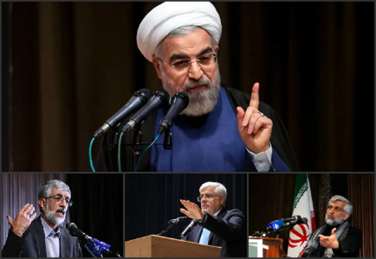 16 آذر تداعی کننده روزهای داغ انتخابات/ دغدغه‌های روحانی و عارف، آرمان‌گرایی‌های جلیلی و حداد