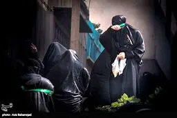 تصاویر/ آیین چهل منبر در روز تاسوعای حسینی-خرم آباد