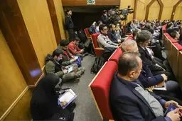 عکس: خبرنگاران در نشست تخصصی پیگیری جرایم سایبری