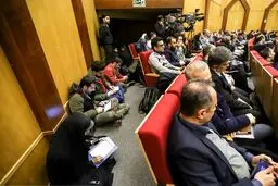 عکس: خبرنگاران در نشست تخصصی پیگیری جرایم سایبری