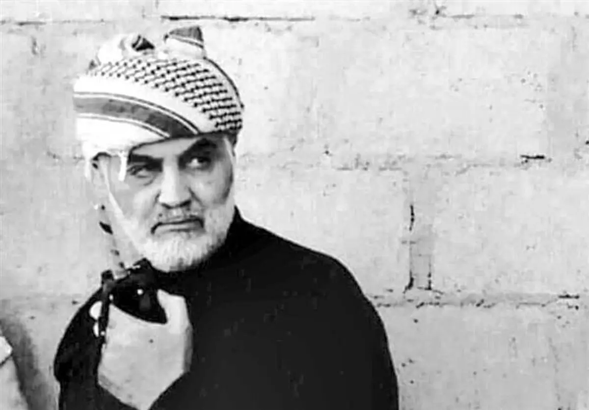 عکس جنجالی حاج قاسم سلیمانی در حال جنگ با داعش
