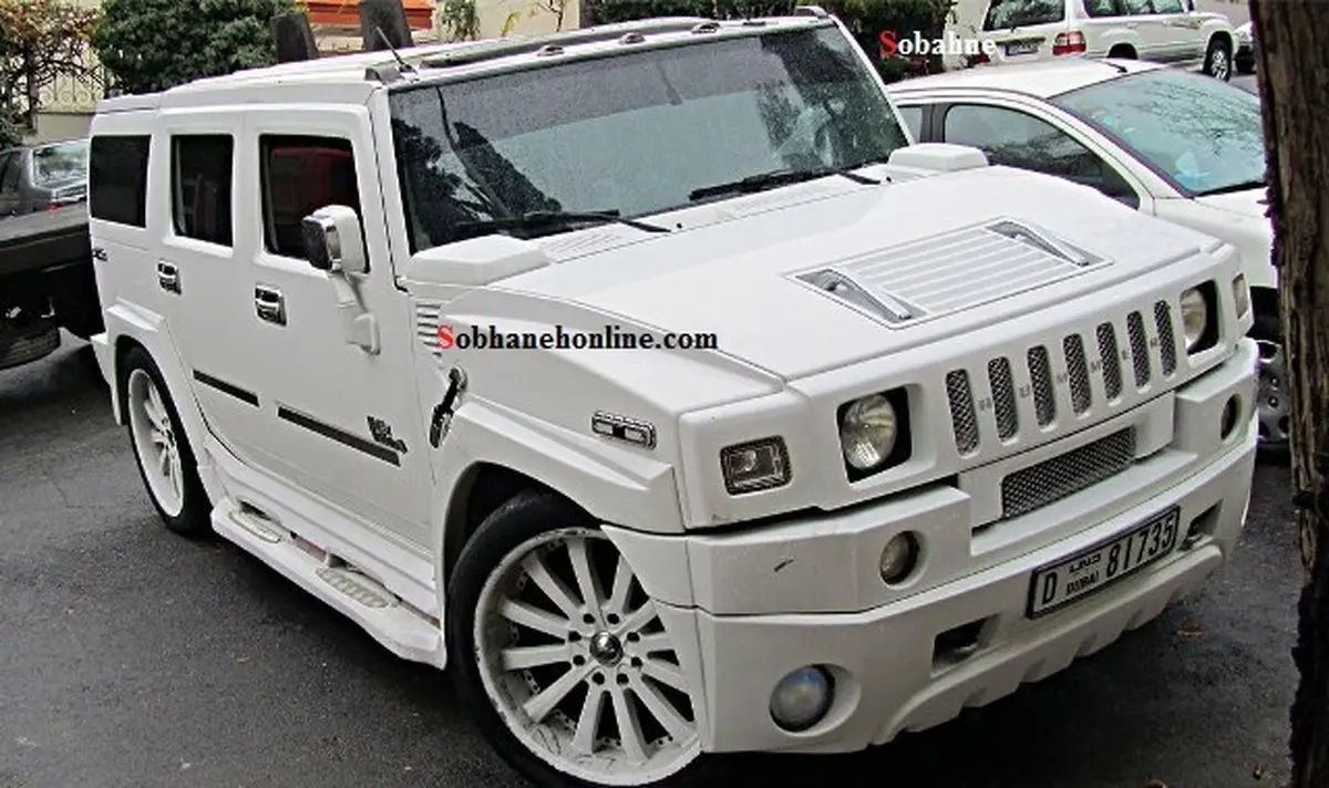 هامر تیونیگ شده در تهران/عکس