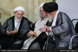 کدامیک از شخصیت‌‌ها در مراسم سالگرد ارتحال امام خمینی(ره) در قم حضور یافتند؟ /تصاویر