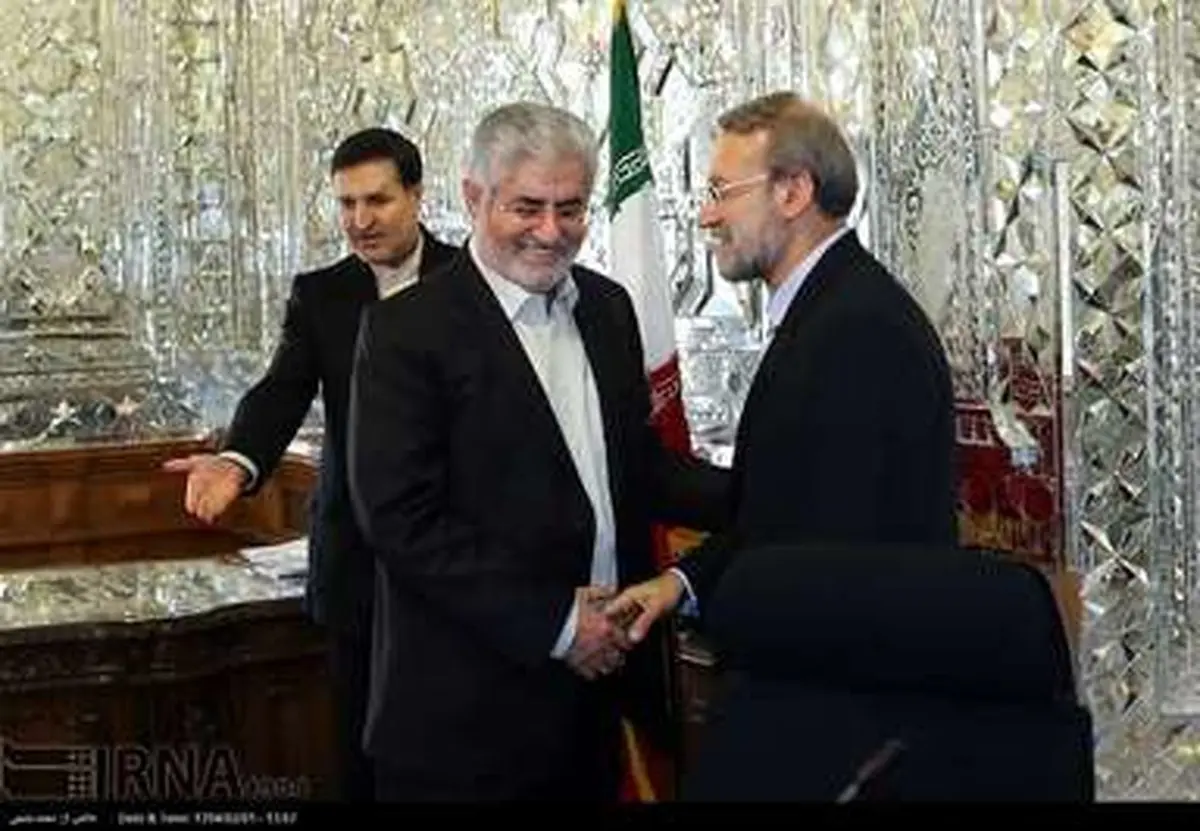 دیدار دبیرکل حزب اتحاد اسلامی کردستان عراق با علی لاریجانی به روایت تصویر