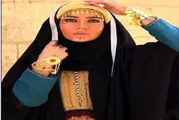 عکس / متین ستوده با گریم زن جنوبی