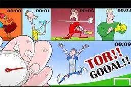 گل ثانیه 9 مهاجم هوفن هایم به بایرن سوژه کاریکاتور