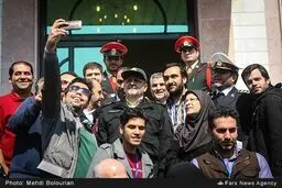 عکس سلفی جالب با احمدی‌مقدم