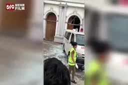 ببینید: لحظاتی پس از انفجار در یکی از کلیساهای سریلانکا