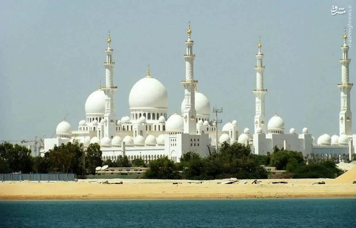زیباترین مسجد امارات/ عکس