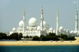 زیباترین مسجد امارات/ عکس
