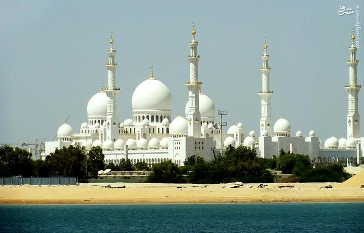 زیباترین مسجد امارات/ عکس