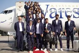زمان ورود کاروان تیم ملی فوتبال به تهران
