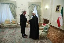 دیدار وزیر امور خارجه لوکزامبورگ با روحانی/تصاویر