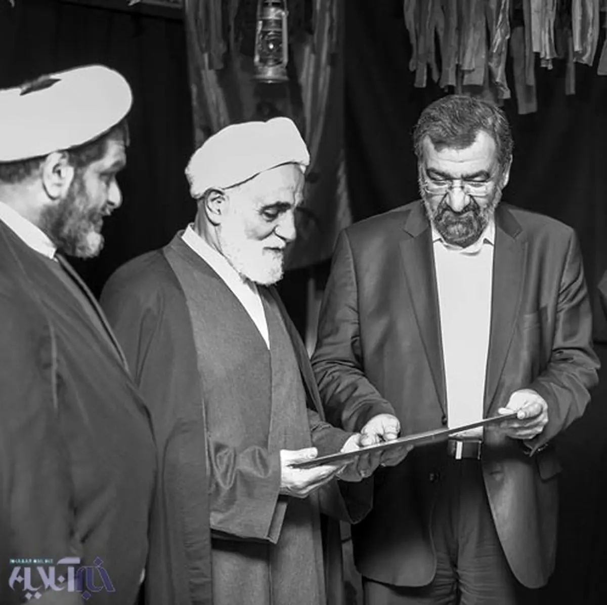 وقتی ناطق نوری به عضویت بسیج درآمد/ عکس