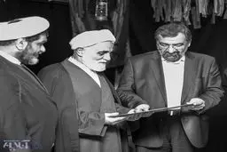 وقتی ناطق نوری به عضویت بسیج درآمد/ عکس