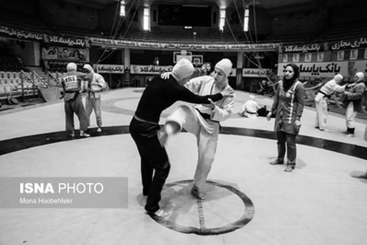 حواشی تمرین تیم ملی کشتی گراپلینگ بانوان/تصاویر