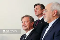 حواشی حضور ظریف در بازگشایی سفارت اسلوونی/تصاویر